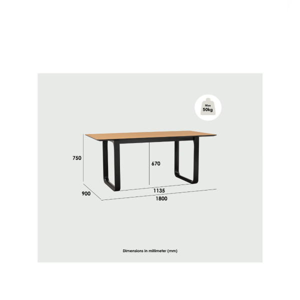 ULMER DINING TABLE - Image 2